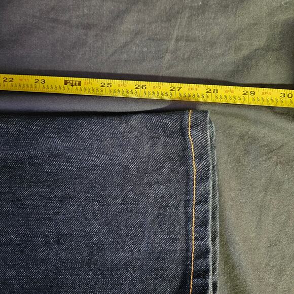 GAP Premium Skinny Dark Blue Jeans Size 6/28 Casual Mid Rise - Picture 8 of 8